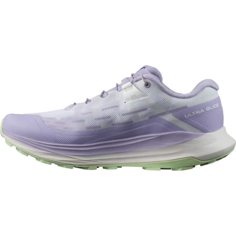 Tenis Para Trail Running Salomon Ultra Glide Mujer Lavanda Blancos | MX ACGT739